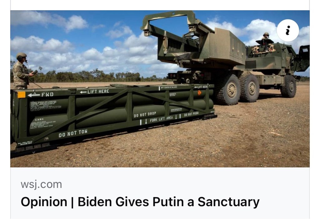 7/20/2024 — Opinion | Biden Gives Putin a&nbsp;Sanctuary