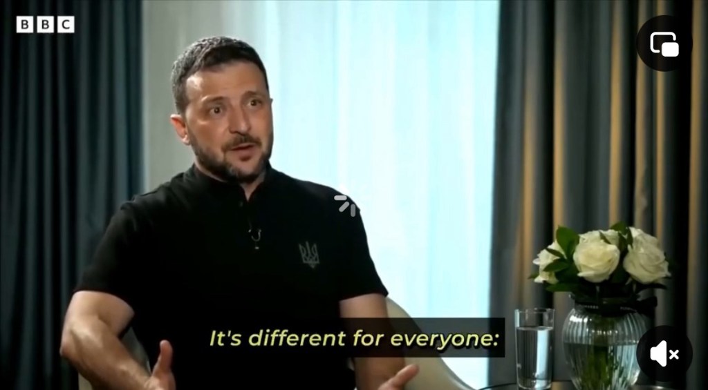 7/22/2024 — President Zelensky: “Who said Putin does not simply want us destroyed?…”