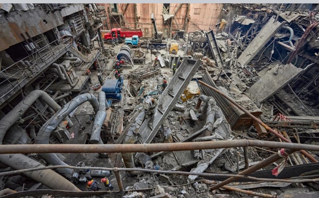 7/25/2024 — Damage done by ruzzian missile and drone attacks on Ukraine’s energy&nbsp;infrastructure