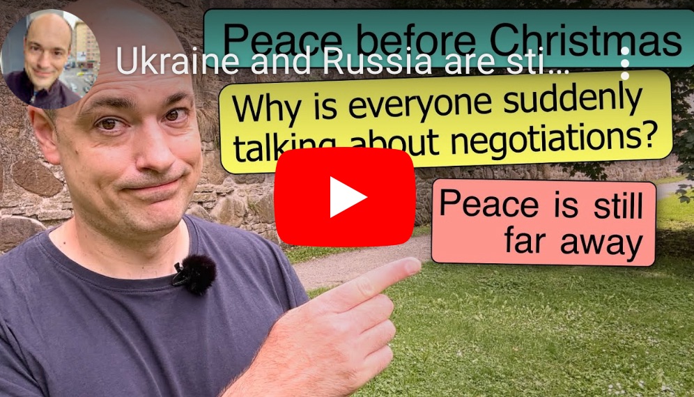 7/30/2024 — Ukraine and Russia are still far from real negotiations&nbsp;￼