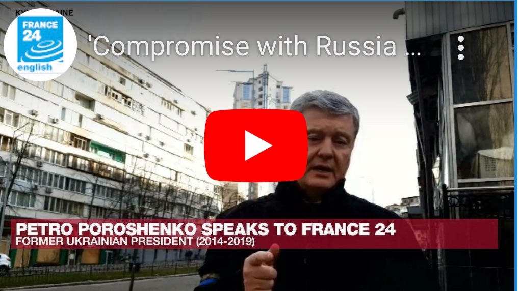 7/30/2024 — ‘Compromise with Russia is impossible after Bucha’: Ukraine’s ex-president&nbsp;Poroshenko
