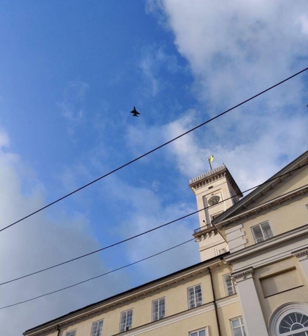 8/3/2024 — First F-16 was spotted flying over Lviv,&nbsp;Ukraine.