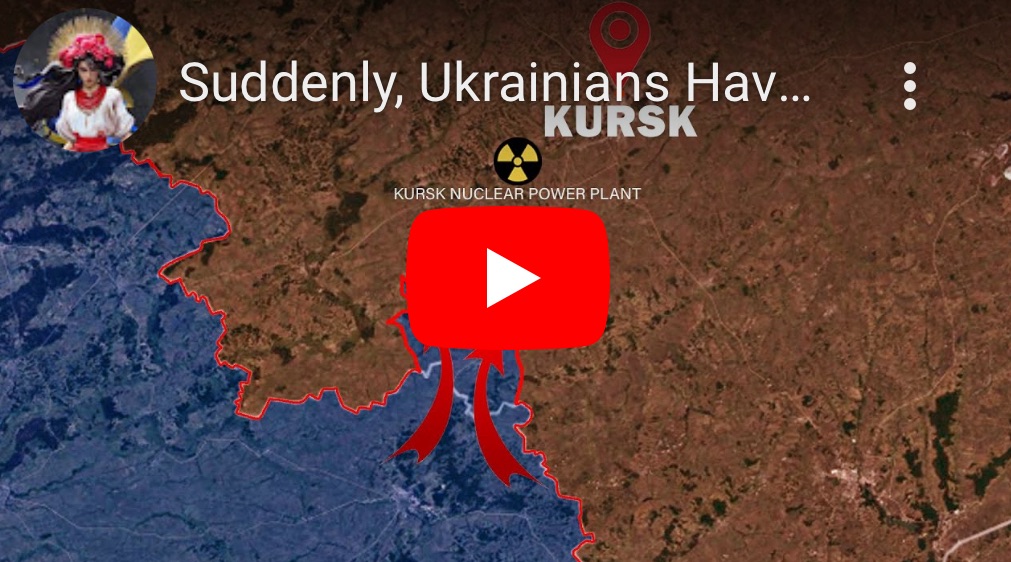 8/10/2024 — Suddenly, Ukrainians have broken through the Russian border and are moving towards the NPP&nbsp;￼