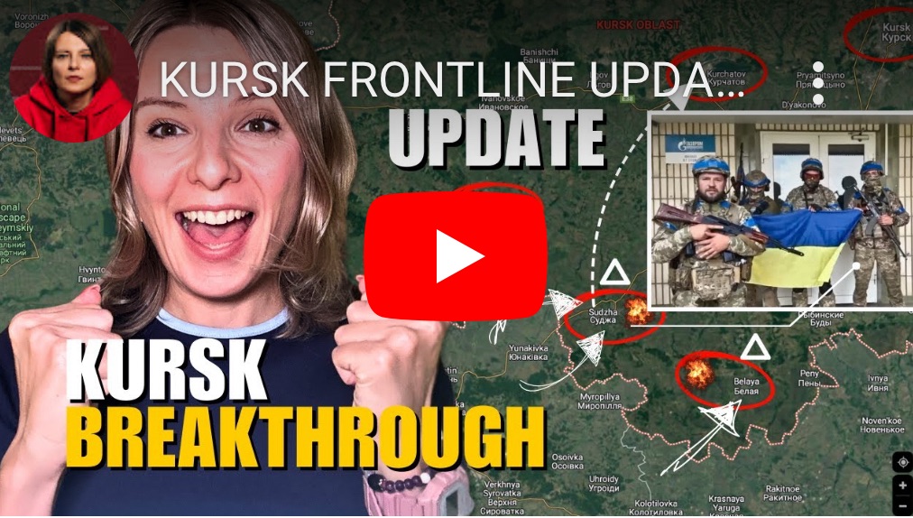 8/12/2024 — Kursk Frontline Update: UAF Sudzha Control, Destroyed Military&nbsp;Convoy