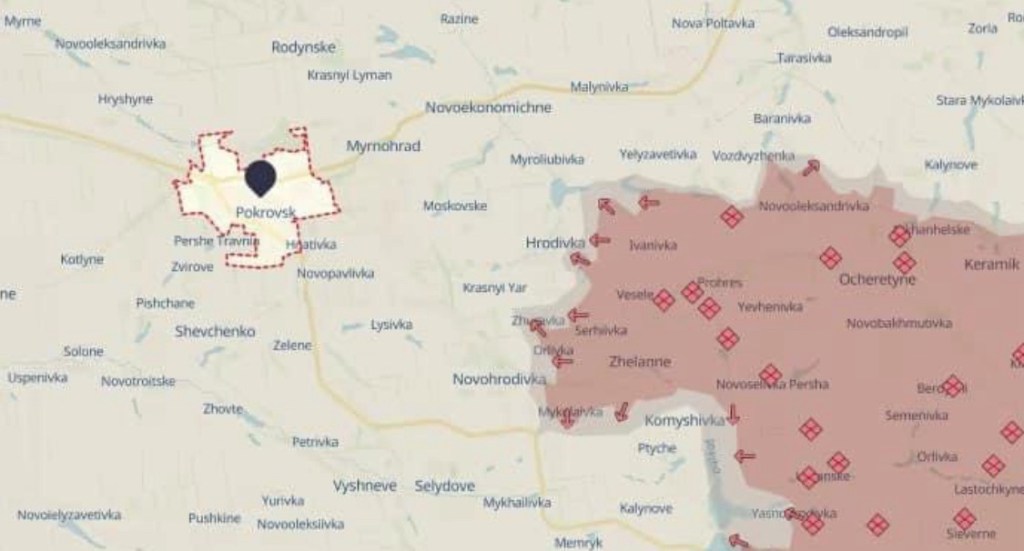 8/19/2024 — The Russian army is approaching Pokrovsk in the Donetsk&nbsp;region