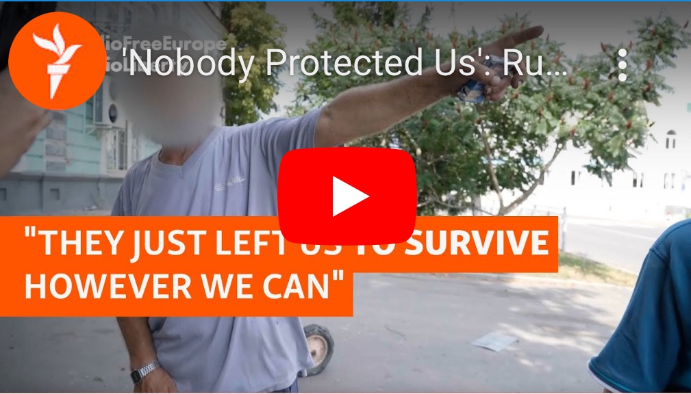 9/1/2024 — ‘Nobody protected us’: Russian civilians in Sudzha angry, unsure of their future | Ukraine Incursion 