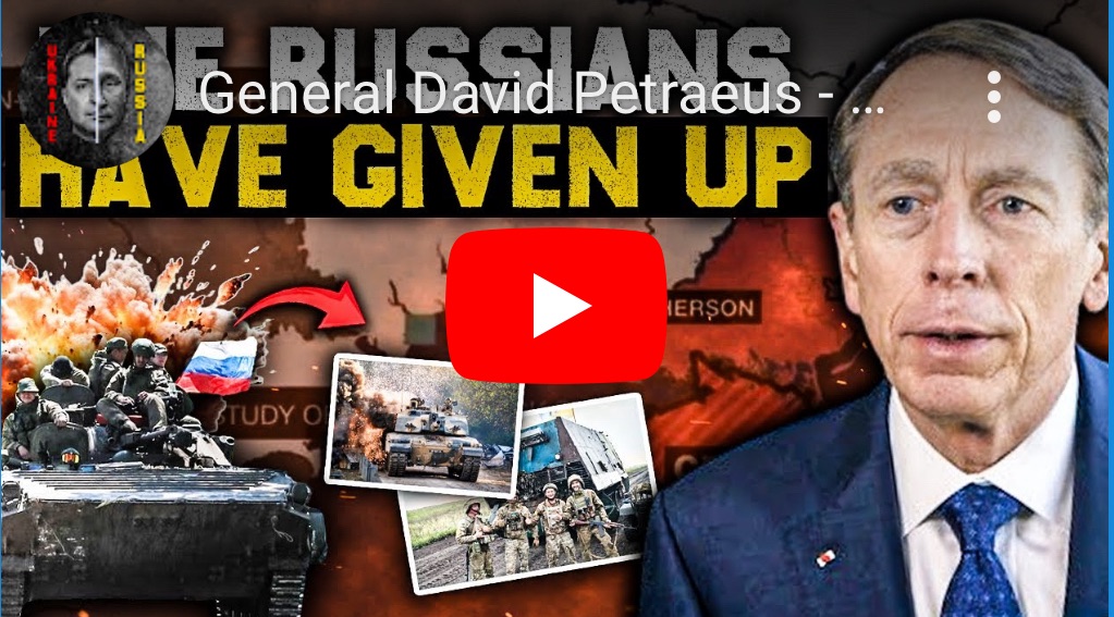 9/2/2024 — General David Petraeus – The Tactical Genius of Ukraine’s Offensive  – A Humiliation for Russia&nbsp;￼￼