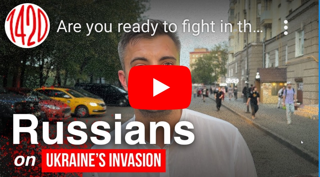9/2/2024 — Moscow Street Interviews:  Are you ready to fight in the war?&nbsp;￼