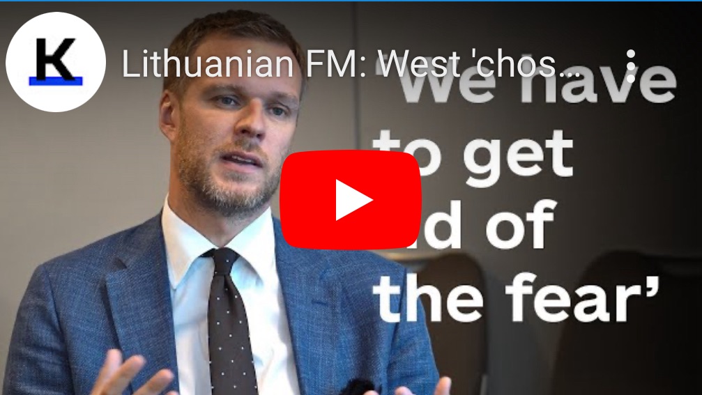 9/3/2024 — Lithuanian FM: West ‘chose to be caught off guard’ by Russia 