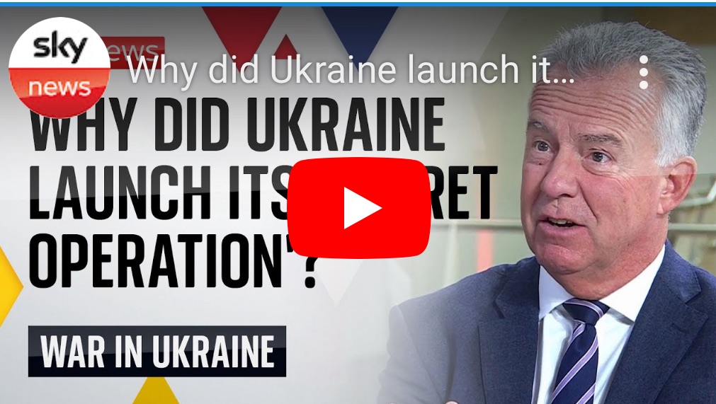 9/3/2024 — Why did Ukraine launch its ‘secret operation’ into Russian territory? 