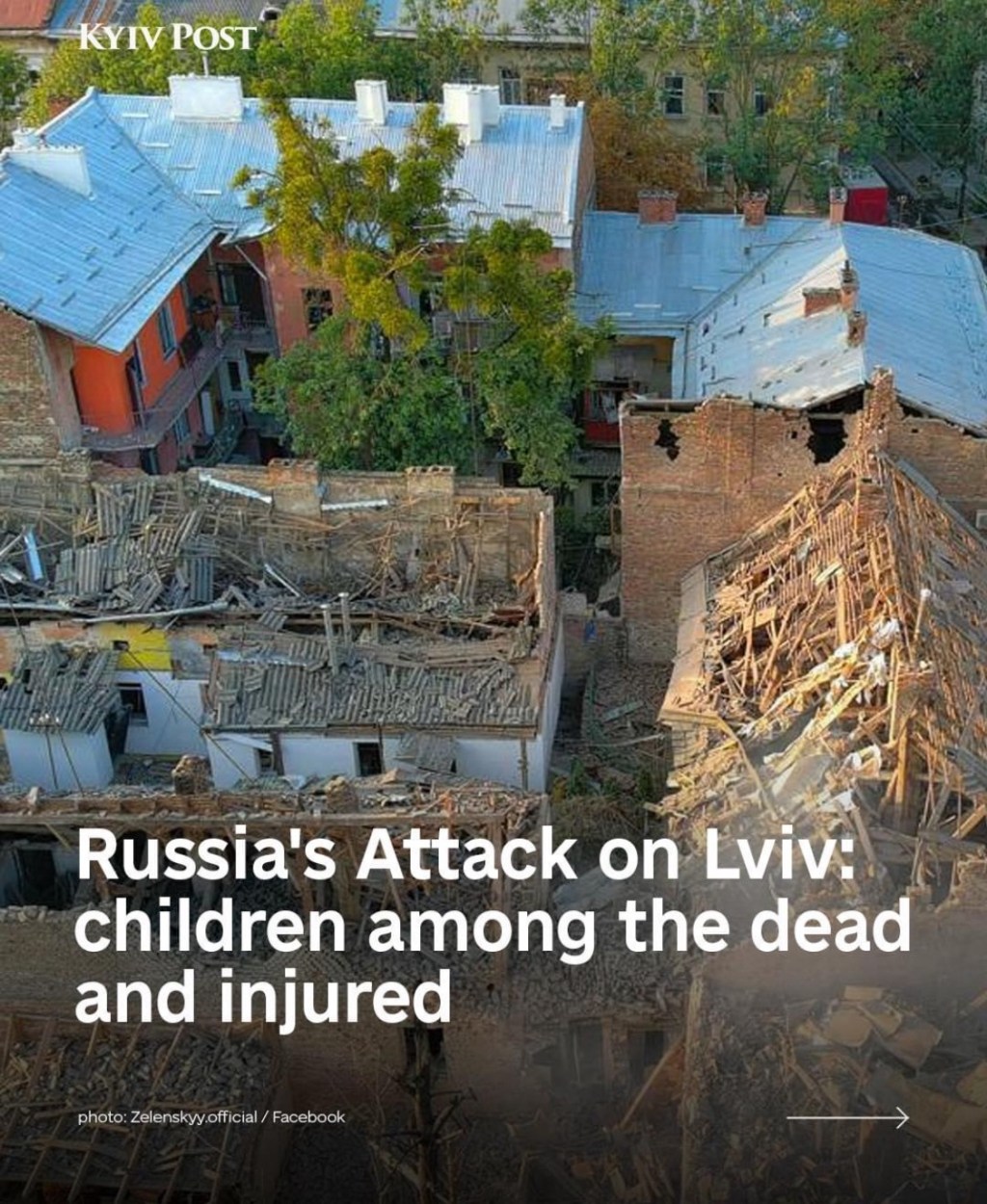 9/5/2024 — Russia’s attack on Lviv: children among the dead and injured&nbsp;￼