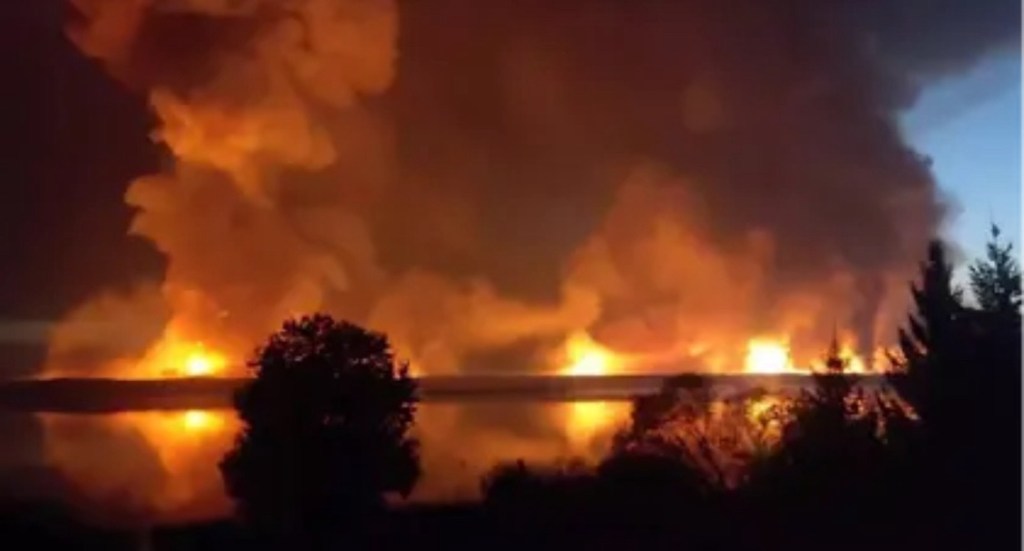 9/22/2024 — Ukraine’s Drone Raid on Giant Russian Ammo Dump Most Destructive of Russo-Ukrainian&nbsp;War