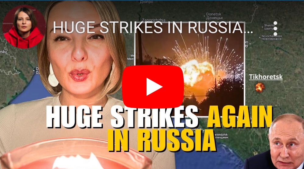 9/22/2024 — Huge strikes again in Russia: AMMO depots massive&nbsp;detonations
