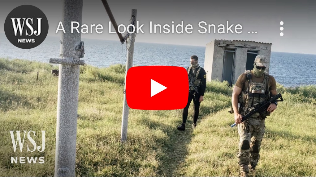 9/24/2024 — A Rare Look Inside Snake Island as Ukraine Battles to Control Black Sea&nbsp;￼