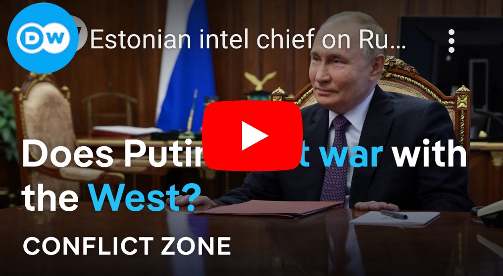 9/30/2024 — Estonian Intel chief on Russia’s war 