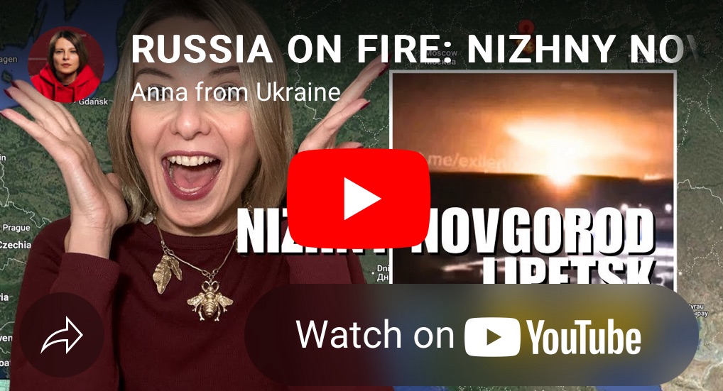 10/21/2024 — Russia On Fire: Nizhni Novgorod and Lipetsk Regions Attacked&nbsp;￼