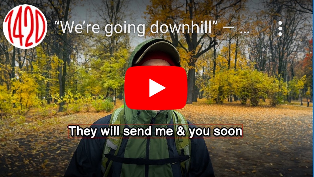 10/25/2024 – Moscow Street Interviews: “We’re going downhill” – Russian man on involvement of North Koreans in the war&nbsp;￼