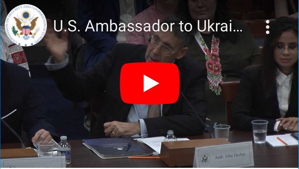 10/27/2024 — U.S. Ambassador to Ukraine: Russia’s War of Conquest is the Greatest Short-Term Danger to US&nbsp;￼