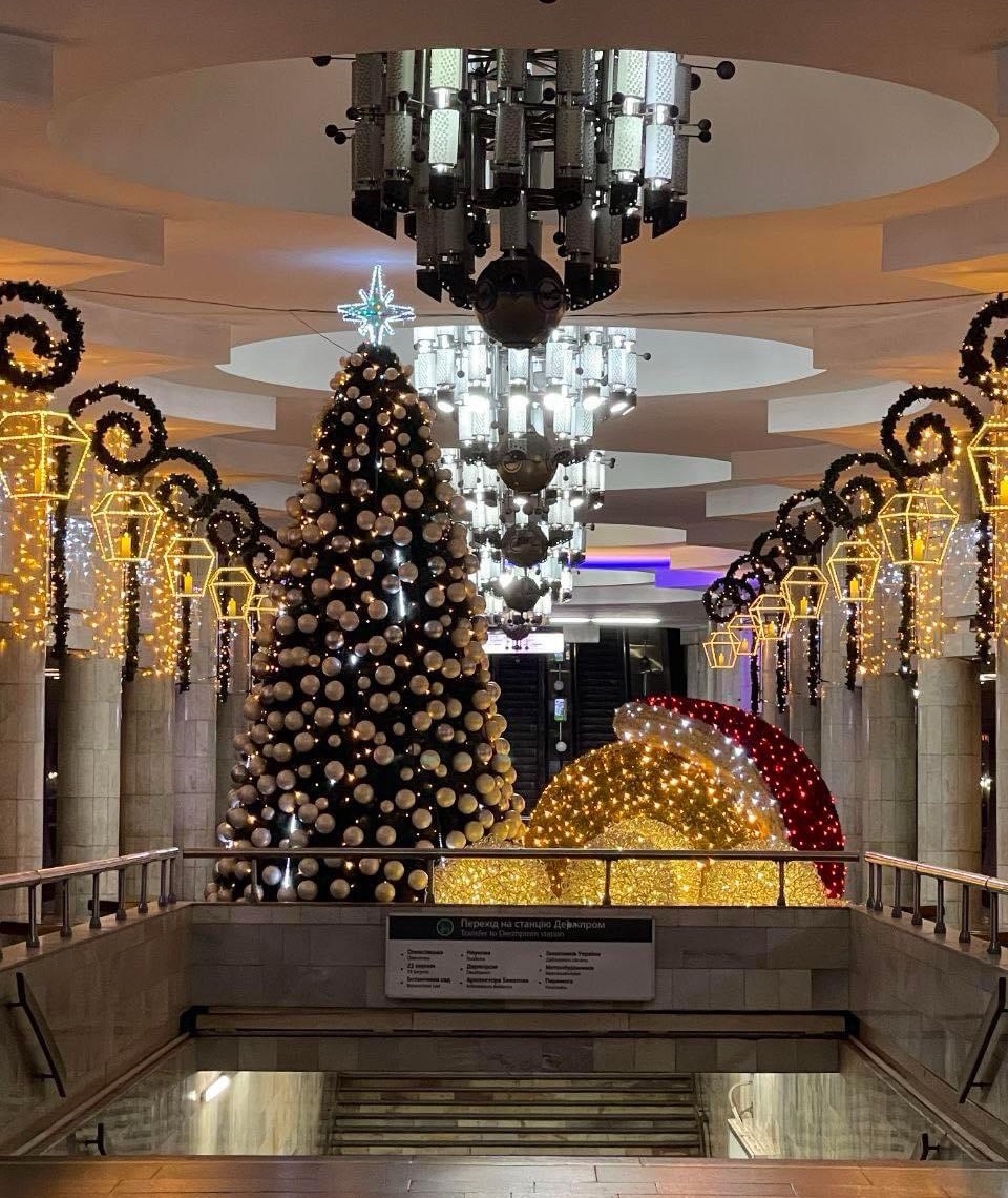 11/30/2024 — Kharkiv: May these Christmas lights inspire hope and remind people of the true meaning of Christmas—the True Light that has already overcome the&nbsp;darkness!