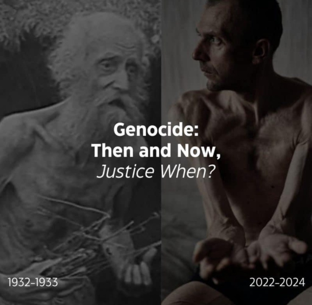 11/24/2024 — Today is Holodomor Remembrance Day in Ukraine.