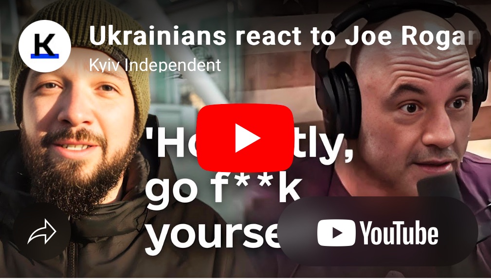 11/27/2024 — Ukrainians react to Joe Rogan’s rant on Ukraine&nbsp;￼