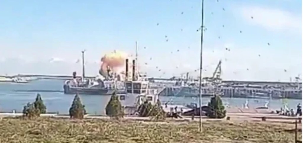 11/30/2024 — Ukrainian drones strike key Russian naval base in&nbsp;Dagestan
