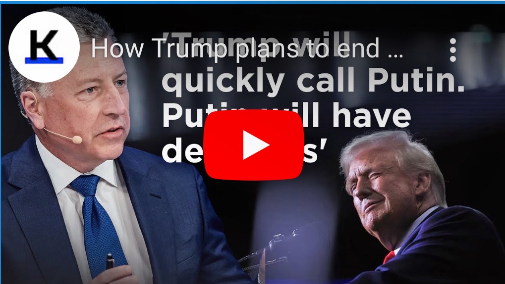 11/8/2024 — How Trump plans to end Ukraine war, according to&nbsp;Volker