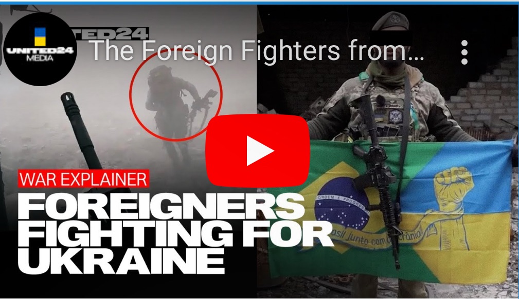 12/1/2024 — The foreign fighters from the 70 countries in Ukraine to battle Russia 