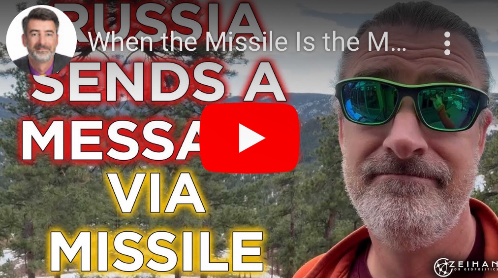 12/3/2024 — When the Missile Is the Message