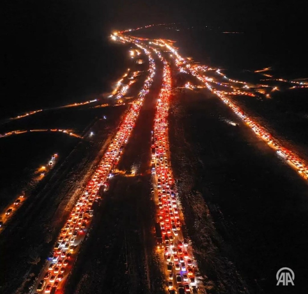 12/9/2024 — Syrians flocking to Damascus after Assad’s regime backed by russia has&nbsp;fallen.