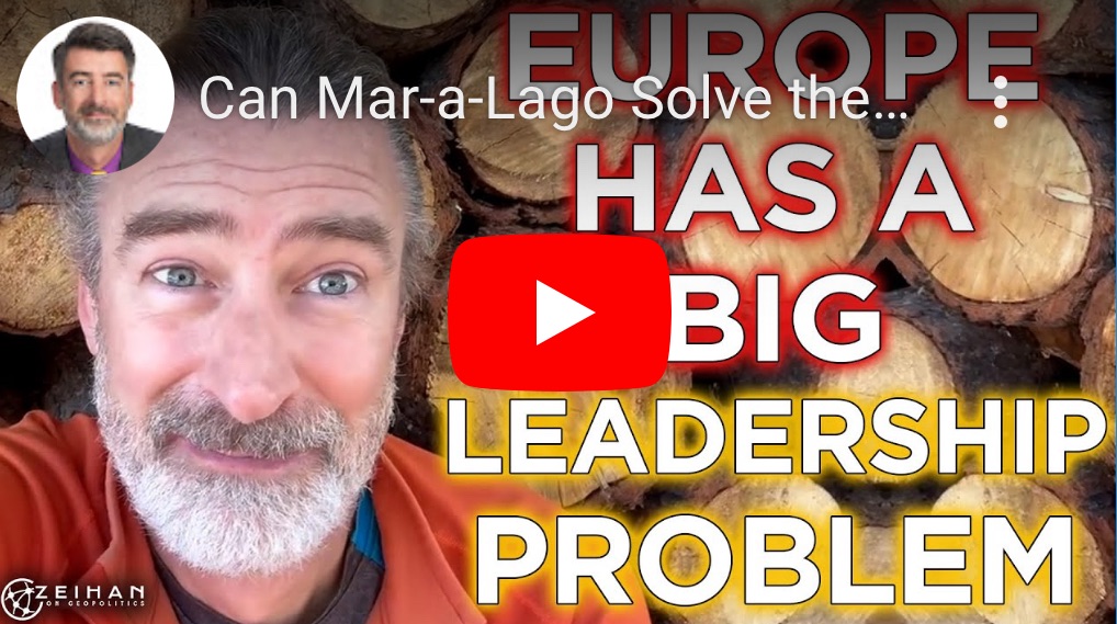 12/13/2024 — Can Mar-a-Lago solve leadership vacuum in Europe?&nbsp;￼