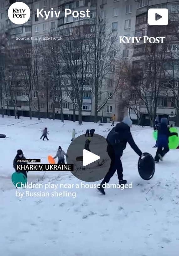 12/18/2024 – Childhood continues in Ukraine 