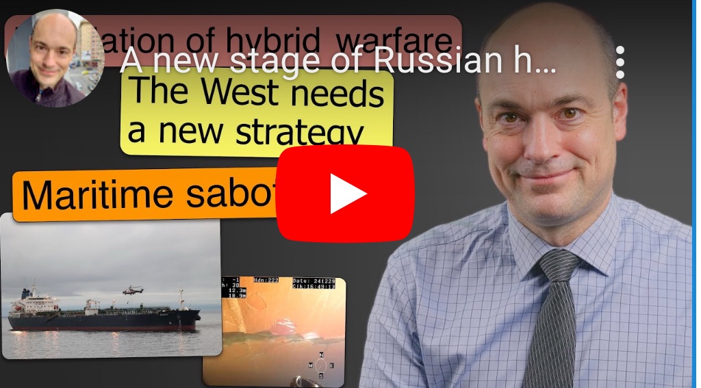 1/2/2025 — A new stage of Russian hybrid warfare 