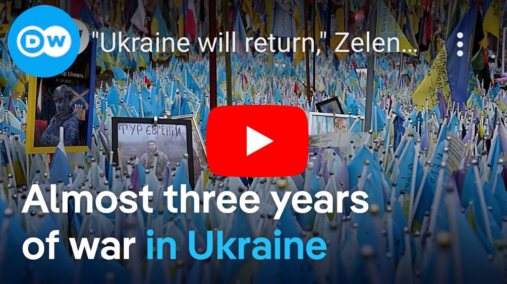 1/2/2025 — “Ukraine will return,” Zelenskyy tells Ukrainians in Russia- occupied territory 
