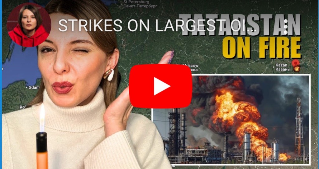 1/13/2025 — Strikes on Largest Oil Refineries in Tatarstan, Engels on Fire 5 Days