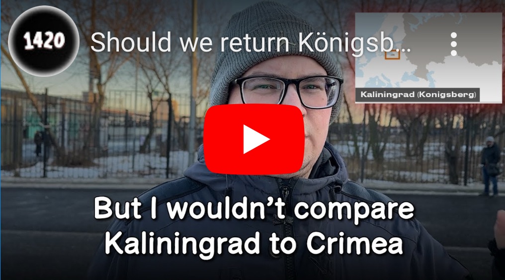 1/16/2025 — Moscow Street Interviews: Should we return Konigsberg to Germany? 