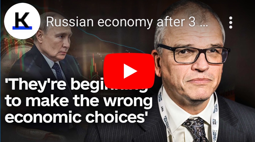 1/22/2025 — Russian economy after three years of sanctions&nbsp;￼