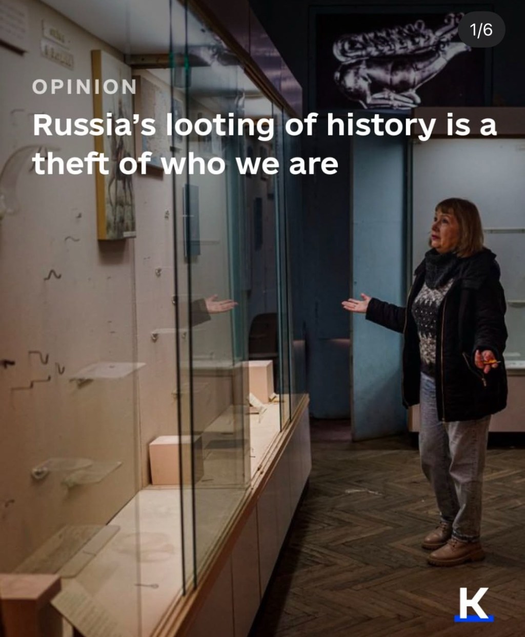 1/25/2025 — Opinion: Russia’s looting of history is a theft of who we&nbsp;are