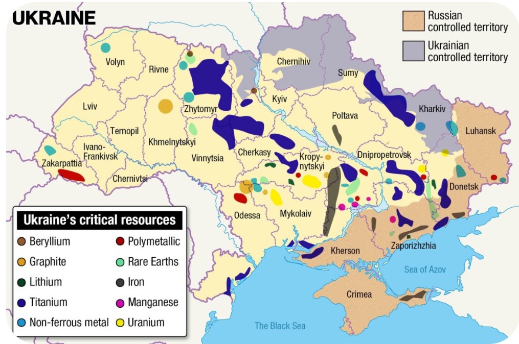 2/15/2025 — Ukraine declines US proposal for 50% ownership of rare earth minerals in exchange for aid without security&nbsp;guarantees