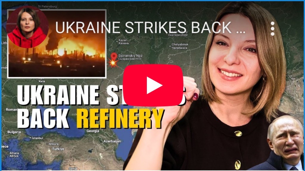 2/20/2025 — Ukraine strikes back Russian refinery: Samara Kuban&nbsp;￼