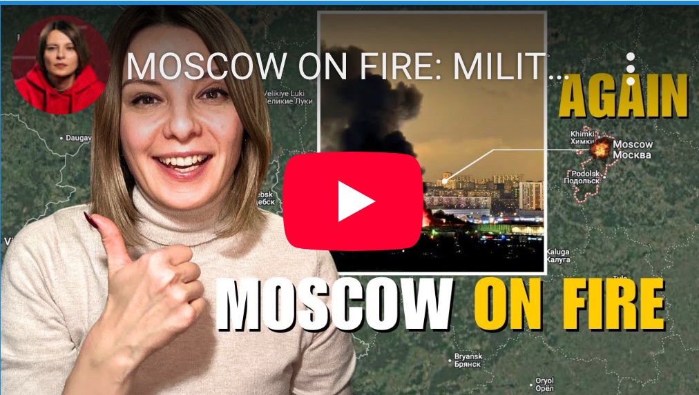 2/21/2025 — Moscow On Fire: Military Industry Institute Burned Out