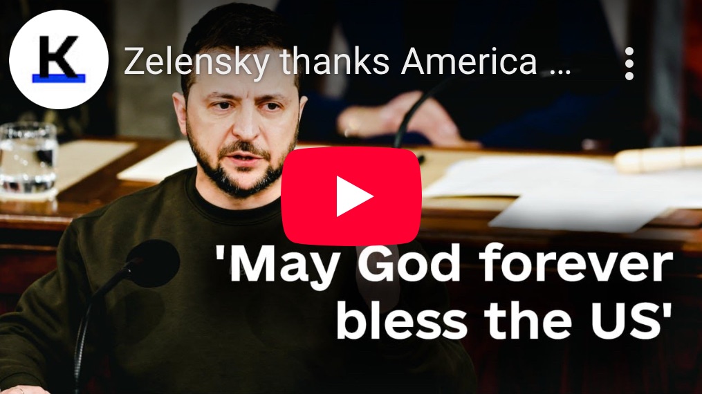 3/1/2025 — Zelensky thanks America for four minutes straight&nbsp;￼￼