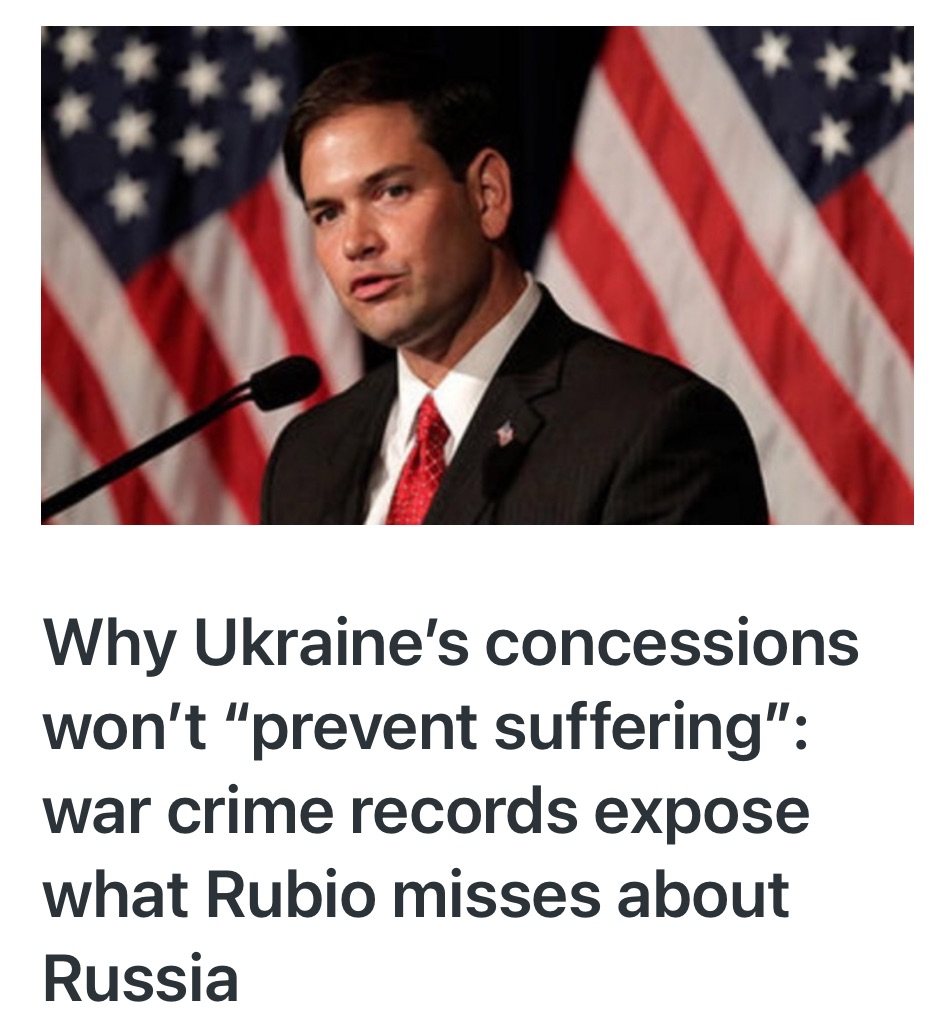 3/13/2025 — “From what I can understand, there is no ‘so easy to do!’ deal which will enable lasting peace for&nbsp;Ukraine…”