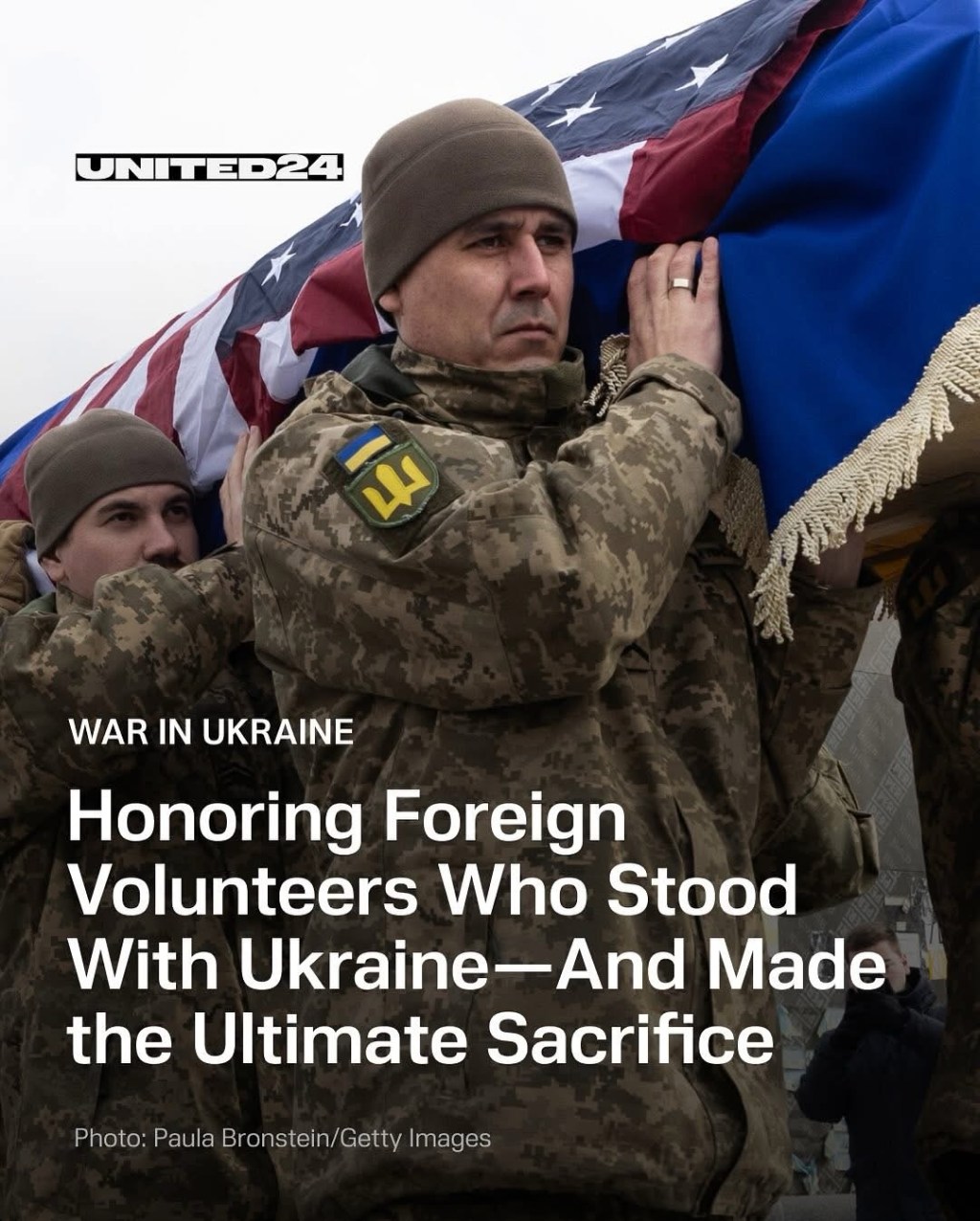3/24/2025 — Honoring Foreign Volunteers Who Stood With Ukraine&nbsp;￼￼
