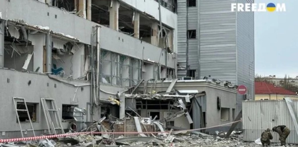 4/7/2025 — Russia’s ballistic missile attack damages Ukrainian state-run&nbsp;broadcasters