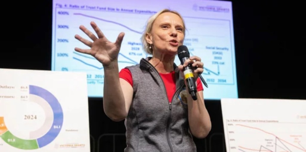 4/8/2025 — U.S. Rep. Victoria Spartz says Ukrainians should accept loss of territory to&nbsp;Russia