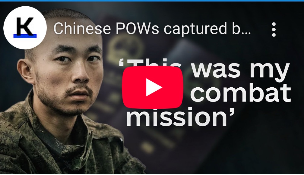 4/11/2025 — Chinese POW‘s captured by Ukraine: What we know so far&nbsp;￼