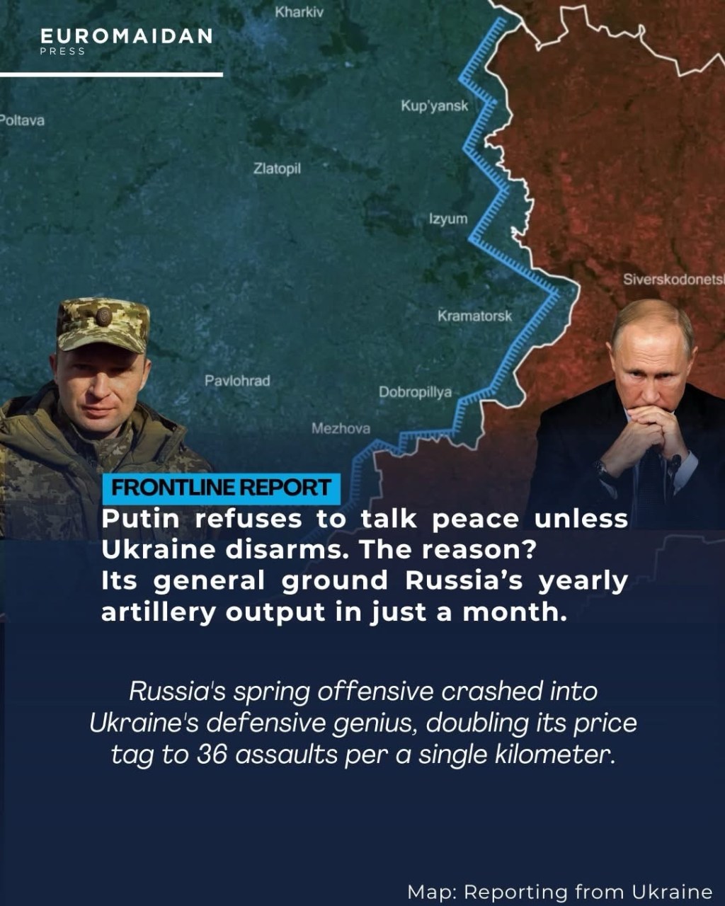 4/11/2025 — Putin demands Ukraine disarm before peace talks? Here’s the reason&nbsp;why.