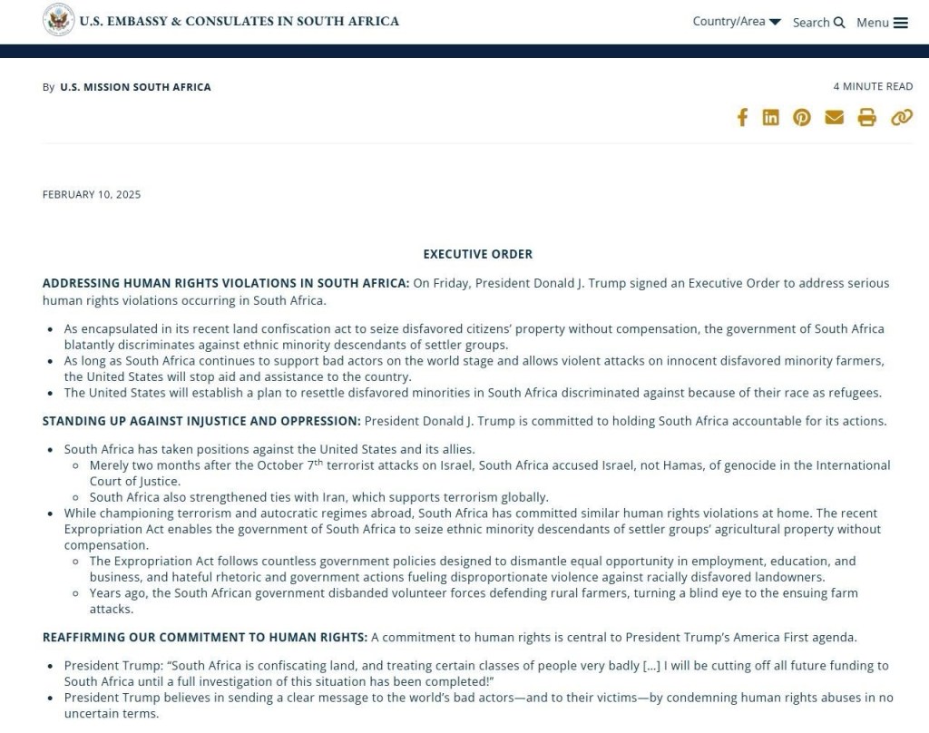 4/18/2025 — Consistency: The U.S. is right to stand up to abuse and support the&nbsp;victims: