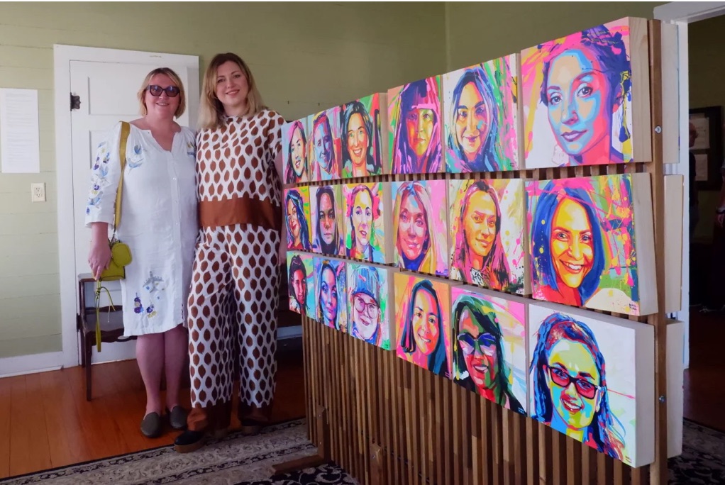 4/18/2025 — Ukrainians in the U.S. use connections and their art to support the war&nbsp;effort